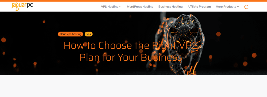 JaguarPC: VPS Hosting and Cloud Hosting
