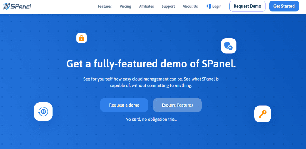 SPanel: Free Trial or Demo