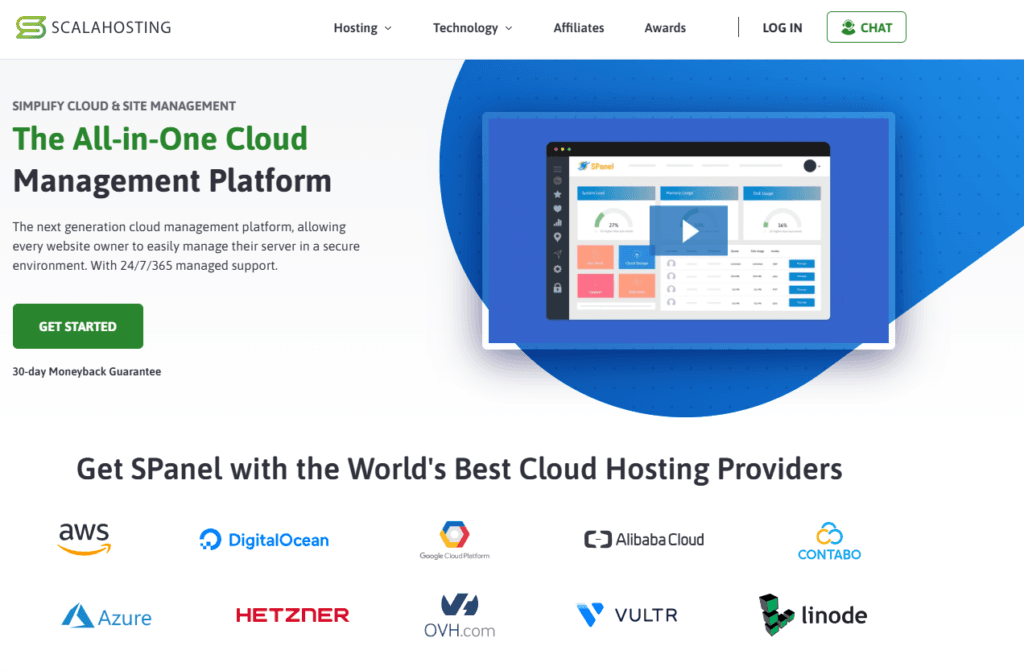 ScalaHosting: ScalaHosting’s SPanel