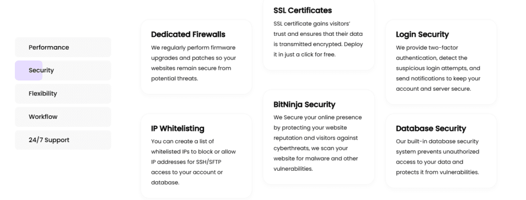 Ultahost: Security Tools