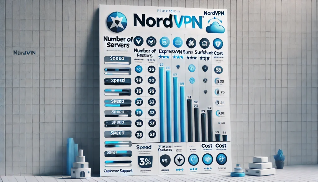 NordVPN cost: NordVPN’s features with its competitors