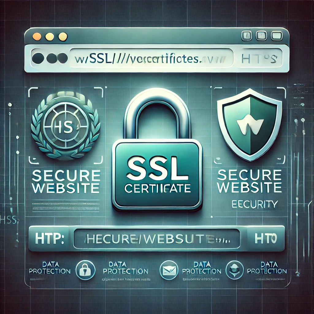 10Web pricing: the SSL certificate and a secure website padlock