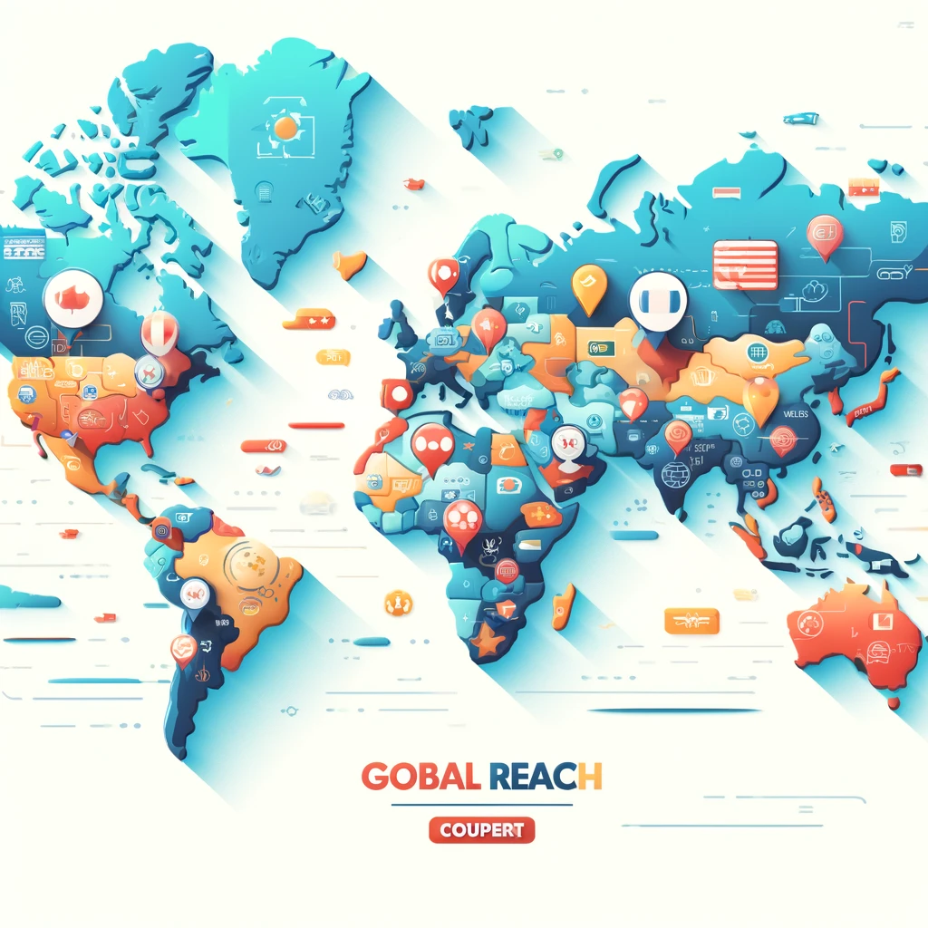 Coupert app: the global reach of Coupert’s coupon partnerships