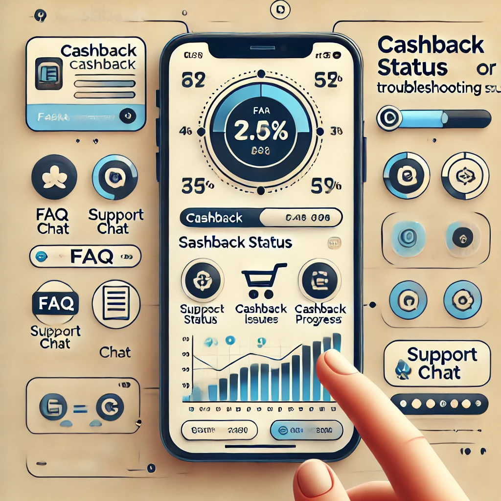 Coupert app: how users can track cashback status or troubleshoot issues using the Coupert app
