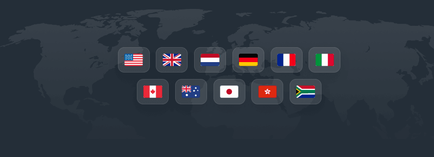 Surfshark VPN: Server Location Map