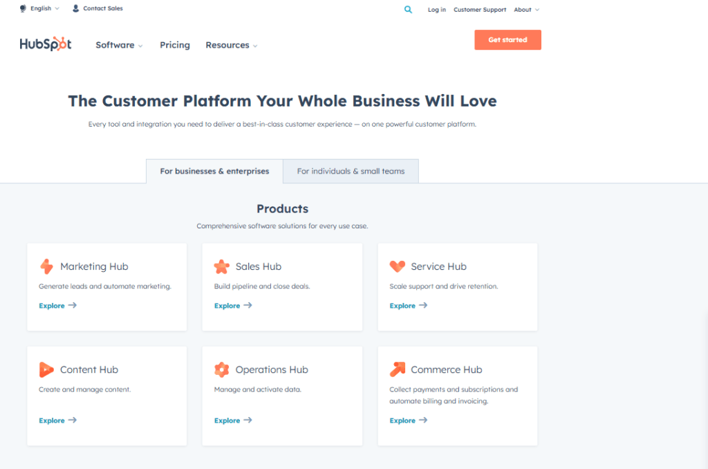 HubSpot Pricing: Marketing, Sales and Service