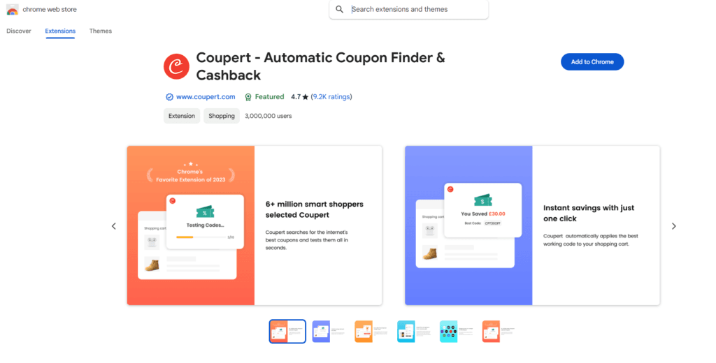 Coupert Reviews: Installing the Browser Extension