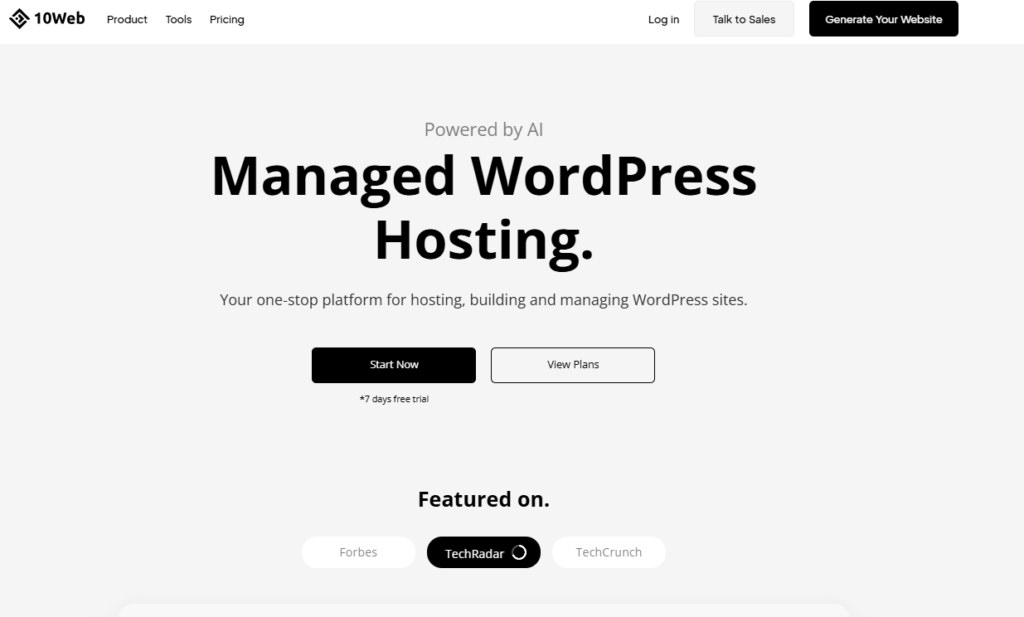 10Web pricing: 10Web’s SEO dashboard