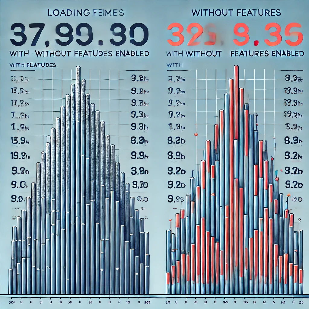InMotion Hosting: a chart comparing loading speeds