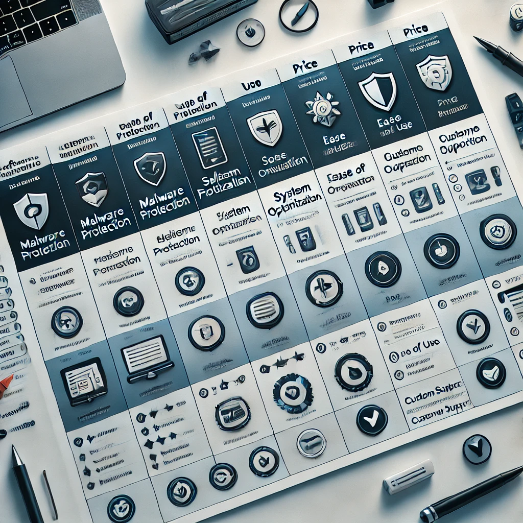 IObit: Comparison Table