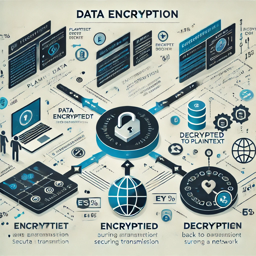 SentryPC: Encryption Process Graphic