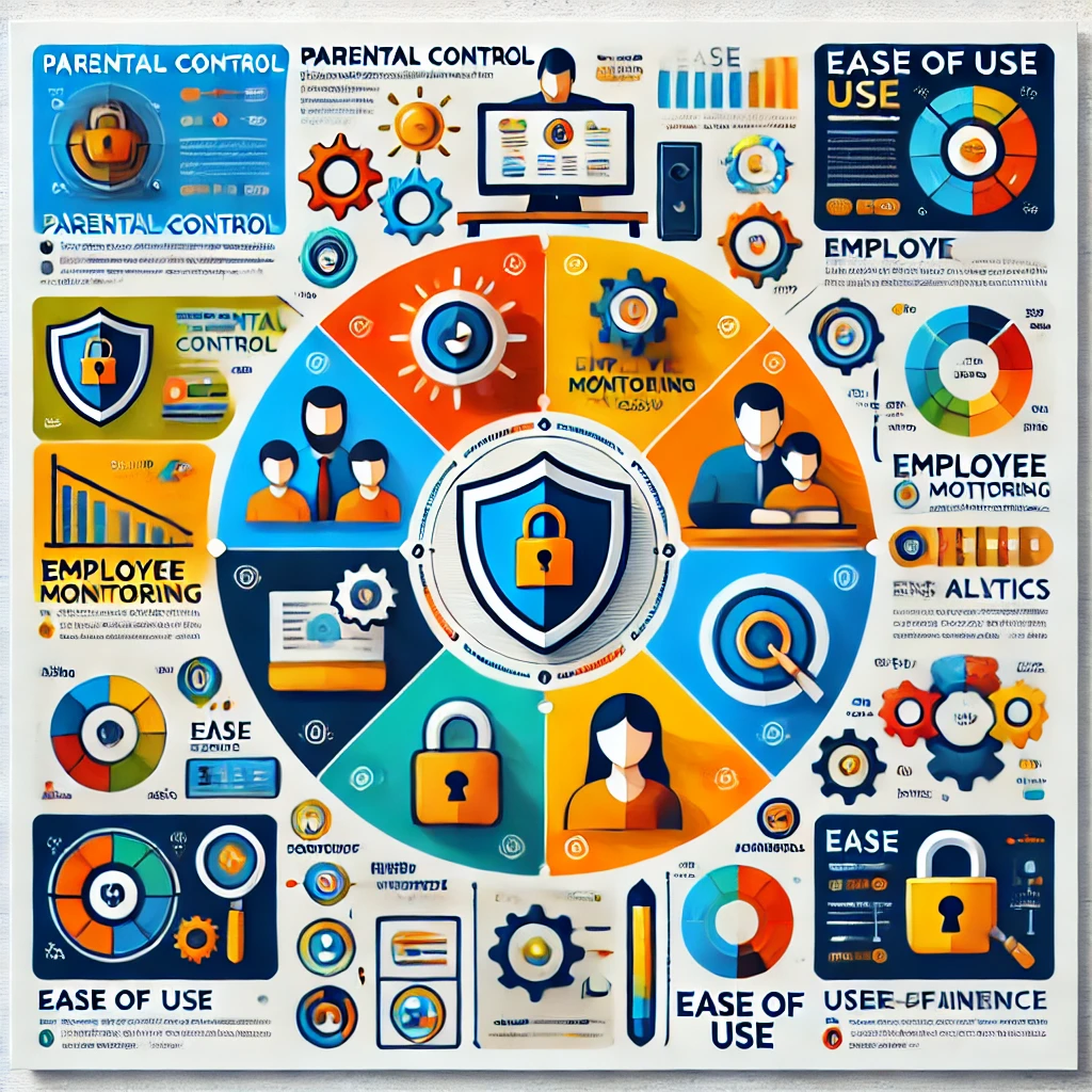 SentryPC; A high-level infographic summarizing the key benefits of SentryPC