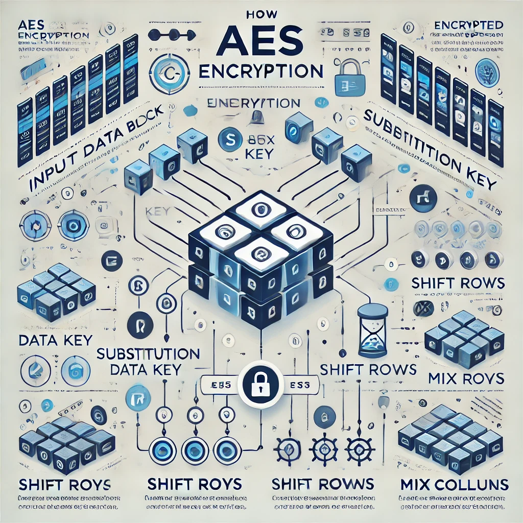 EaseUS: A visual representation of data encryption