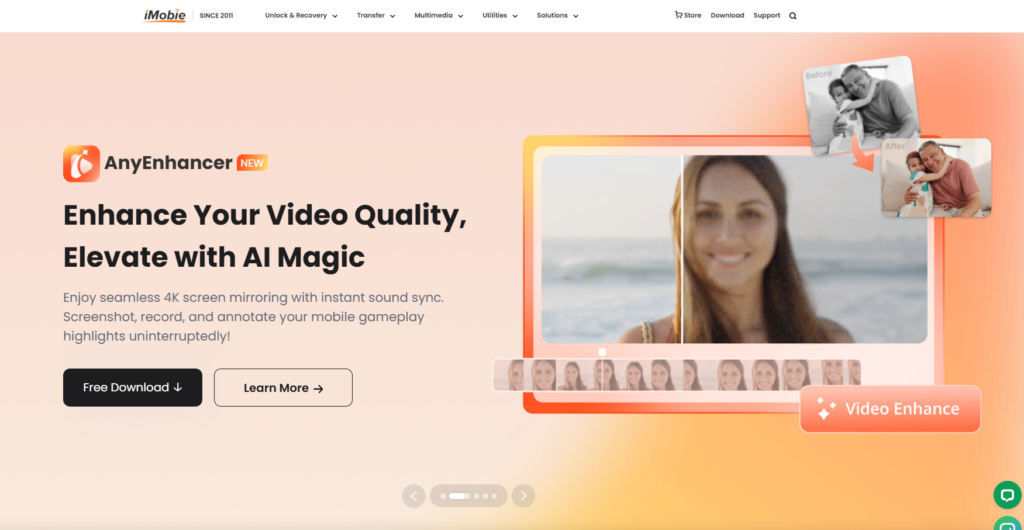 iMobie: the software in action