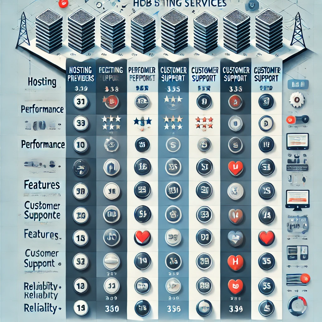 best web hosting service: key differences between the top web hosting services.