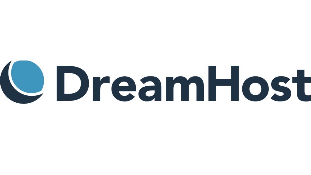 web hosting services: DreamHost logo