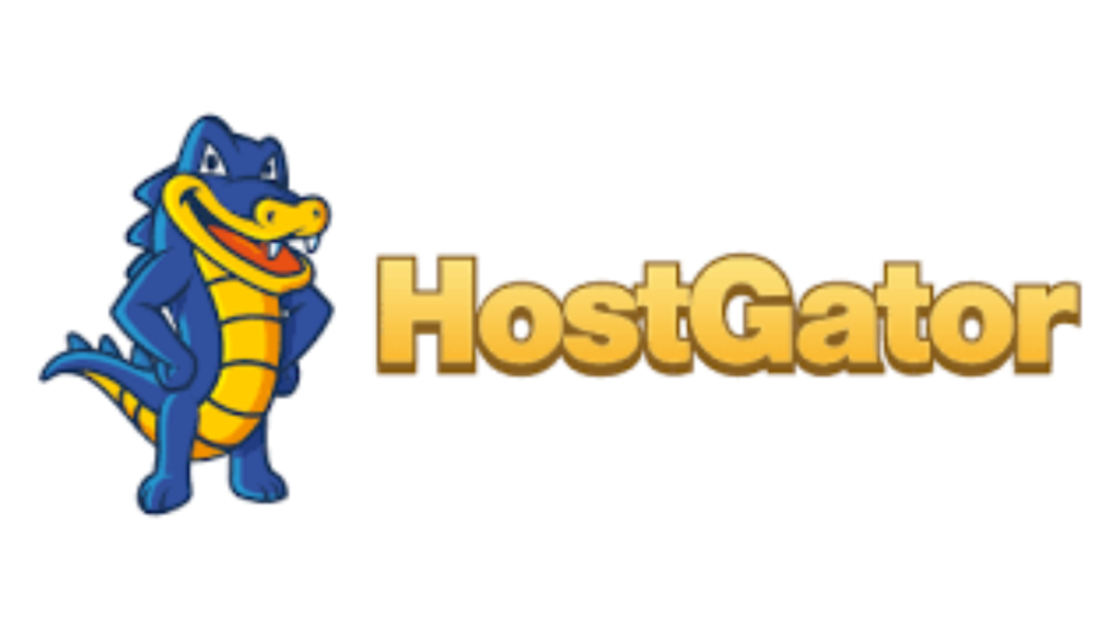 web hosting services: HostGator logo