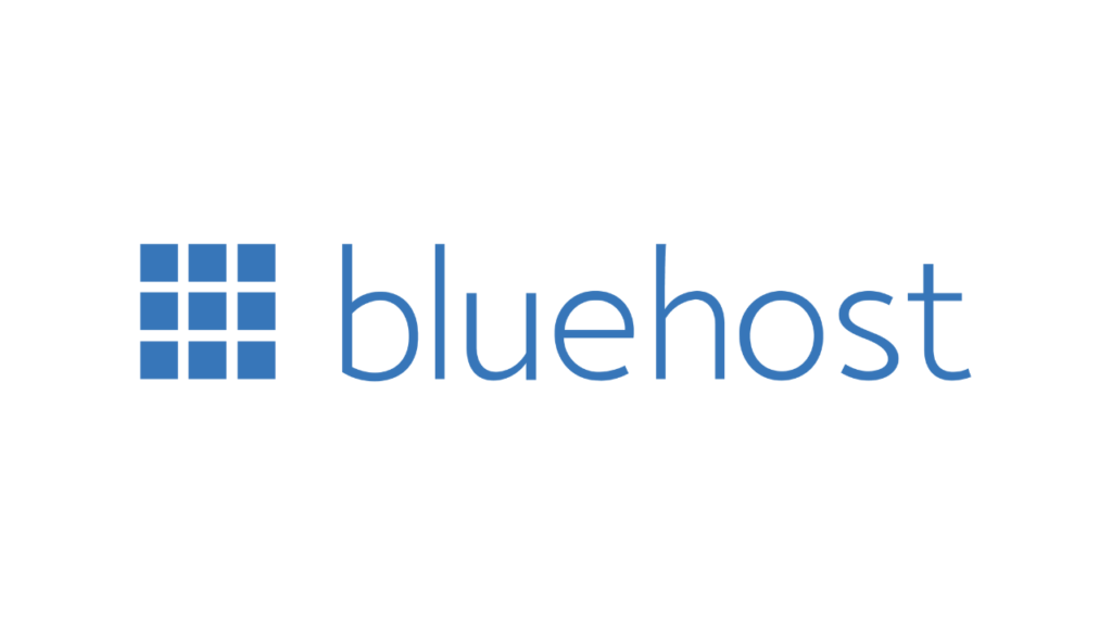 best web hosting service:– A Bluehost logo